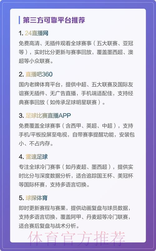 世界杯直播推荐入口地址